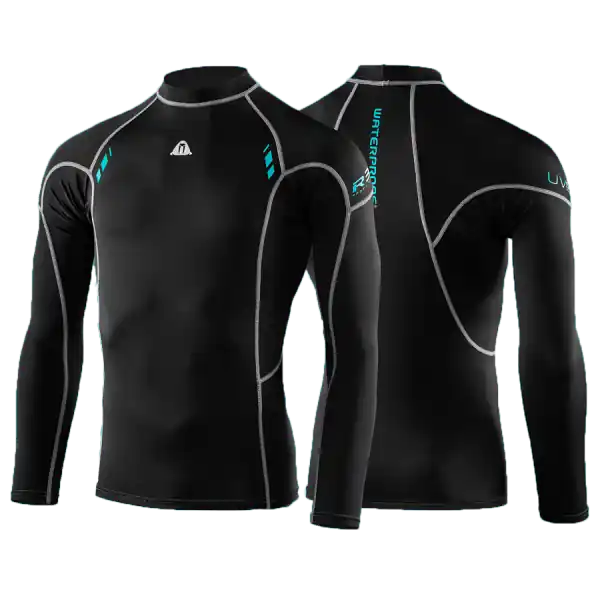 Nur Für Kurze Zeit Waterproof R30 Rashguard - Langarm - Herren