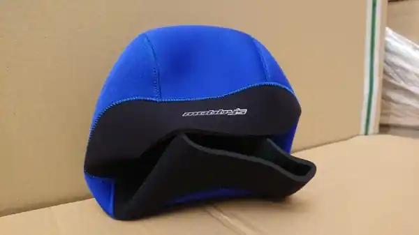 Sichere Zahlung Mobbys Pro - Kopfhaube - Gr. XXS - Blau - Restposten