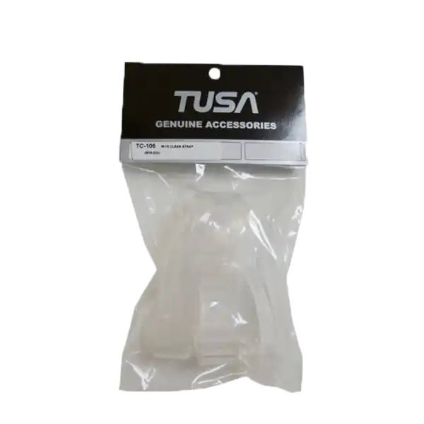 Tusa Ersatzteil - Maskenband Silikon TC-106 - Transparent Sonderaktion