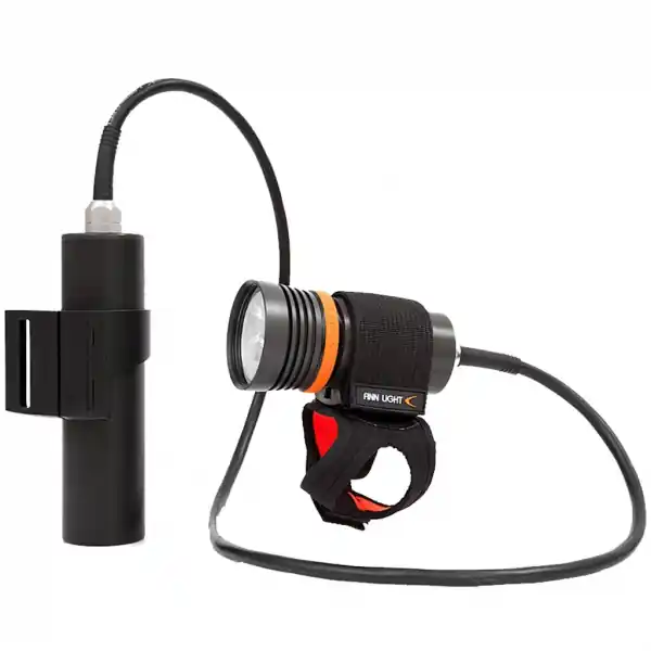 Preiswert Finnsub FL 3600 Long inkl. Soft Goodman Handle - Tauchlampe