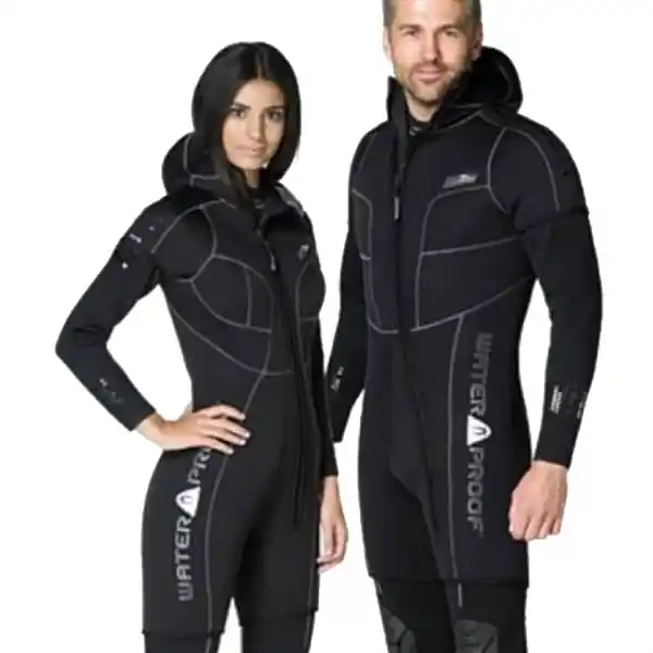 Bestpreis Waterproof Overvest - W1-Serie - 5mm - mit Kopfhaube - Herren - Gr. XXS - Restposten
