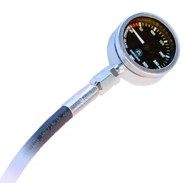 Highlight Apeks TEK Finimeter - mit Schlauch 65 cm - metrisch