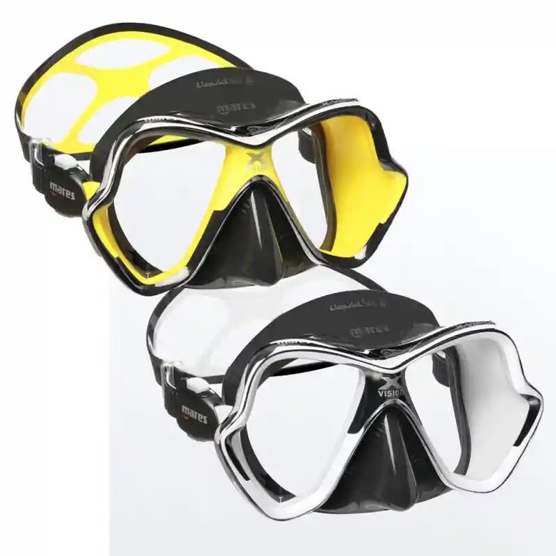 Mares X-Vision Chrome Liquidskin Knallerangebot