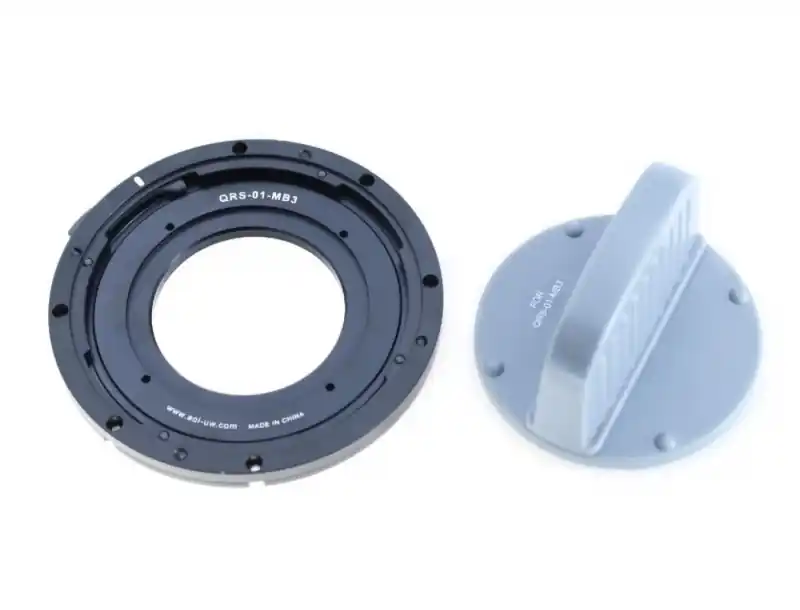 AOI Bajonett Adapter für Gehäuse mit 52mm - Quick Release System 01 Mount Base for M52 Flat Ports - Bestseller