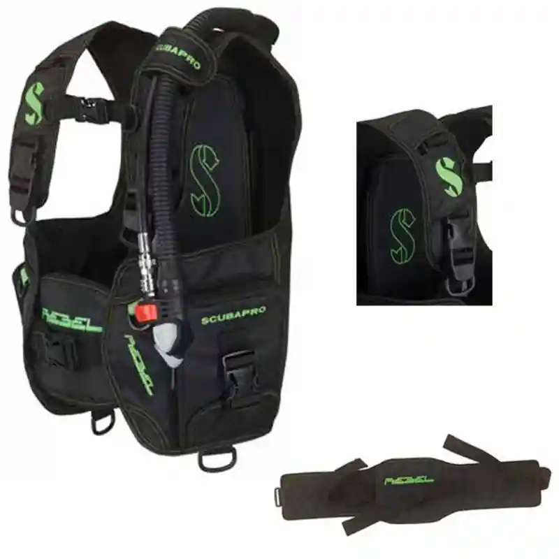 Scubapro Rebel Tarierjacket + Kummerbund in S und M Direkt Vom Hersteller