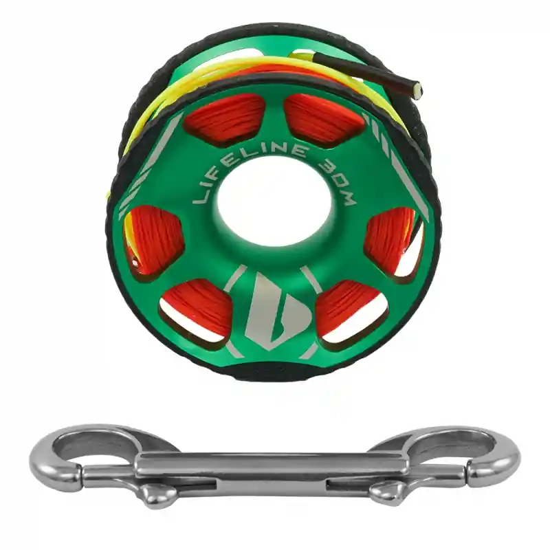 Highlight Apeks Lifeline Spool Kit - Grün - 30m