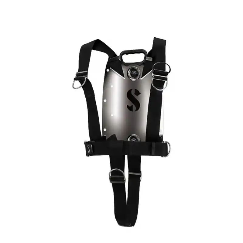 Zertifiziert Scubapro S-TEK Pure Harness mit Edelstahl-Backplate