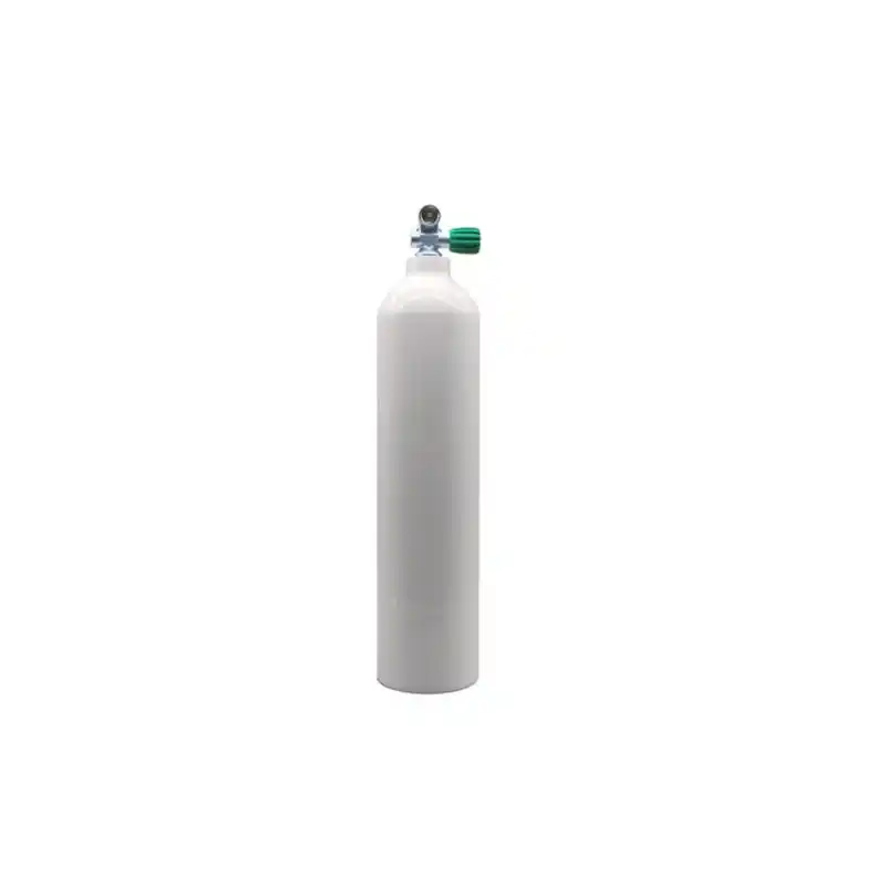 MES 7 L Aluflasche weiß 200 bar mit Nitrox Ventil 12400RE Sale