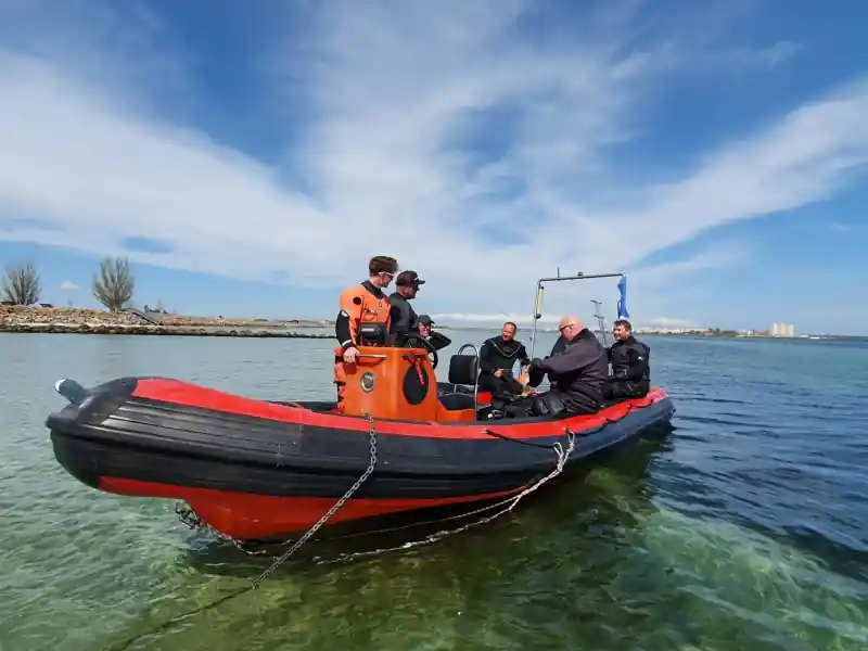 Sonderaktion Wrack Tauchgang Fehmarn