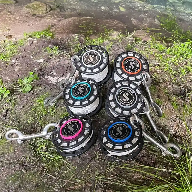 Abverkauf Scubapro S-TEK Spool Color KIT verschiedene Farben
