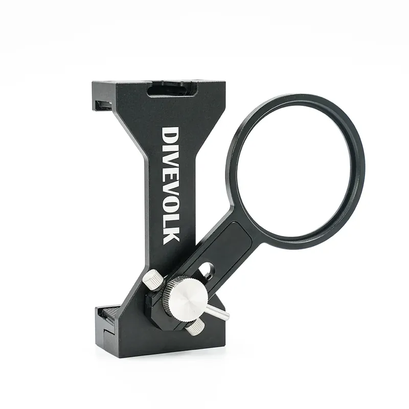 Divevolk - Klammer mit M67 Linsenhalter - Clamp with M67 Lens Holder Bestseller