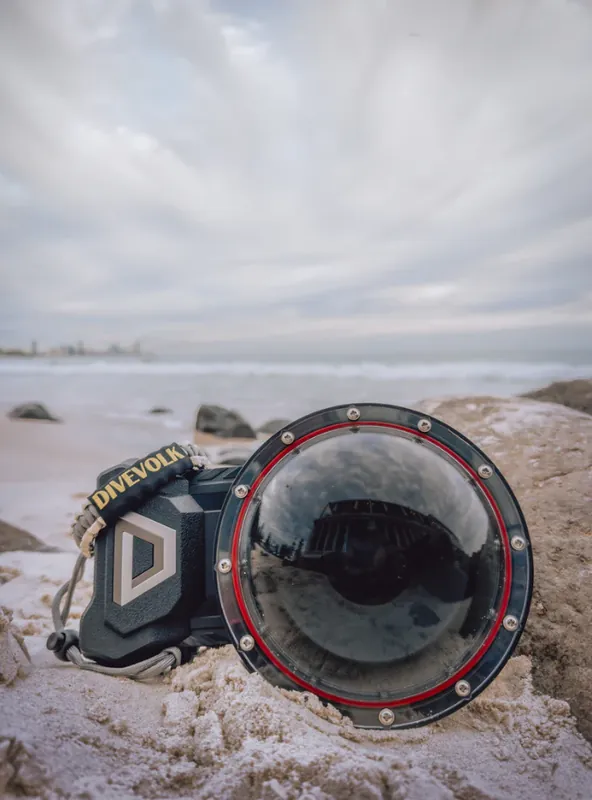 Neu Im Sortiment Divevolk Weitwinkel Linse - Dome Lens für SeaTouch 4 Max
