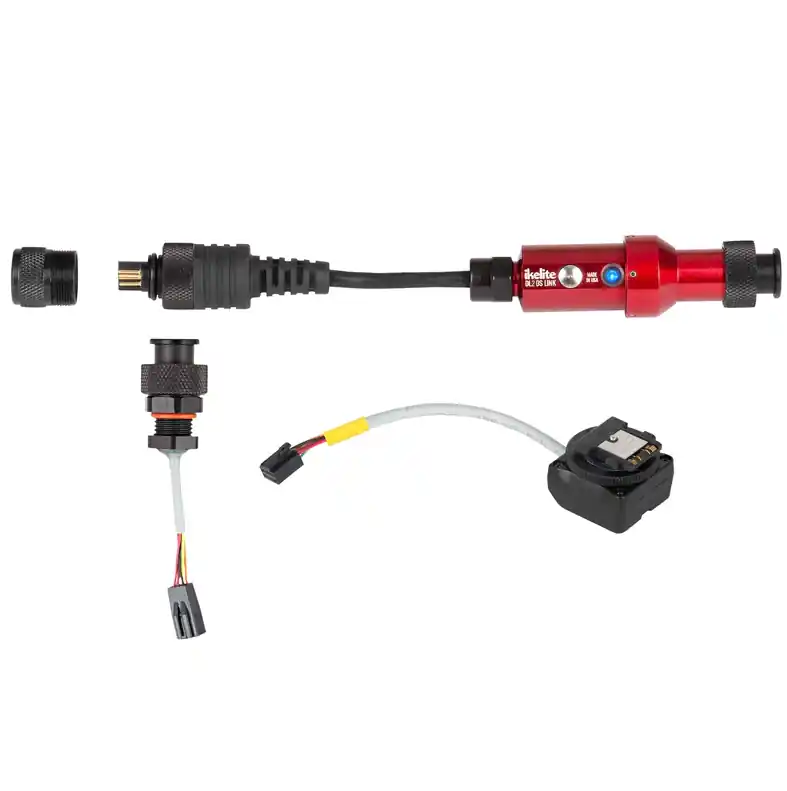 Top-Preis Ikelite - DL2 DS Link Sony TTL-Konverter Ikelite ST1 Hotshoe und B1A Bulkhead Kit