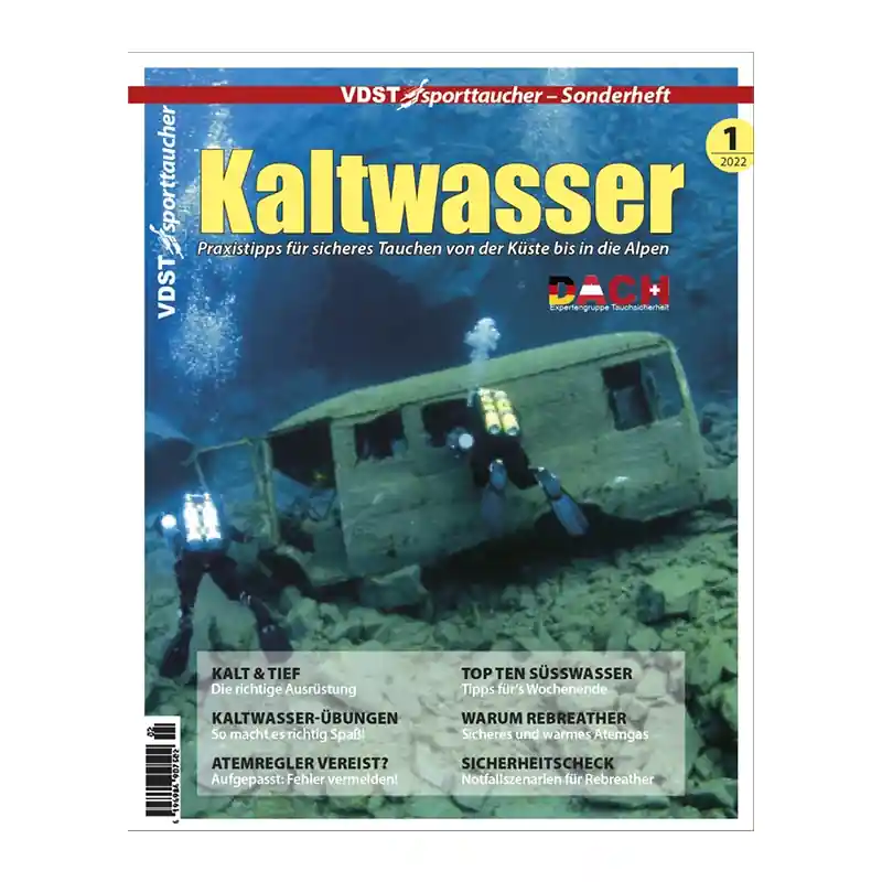VDSTsporttaucher-Sonderheft 01-22 KALTWASSER Jetzt Bestellen