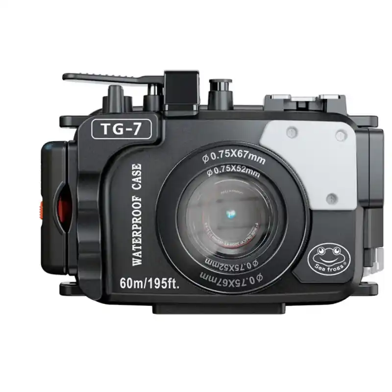 Letzte Chance SeaFrogs - Olympus TG-6 Unterwassergehäuse für TG-7 / TG-6