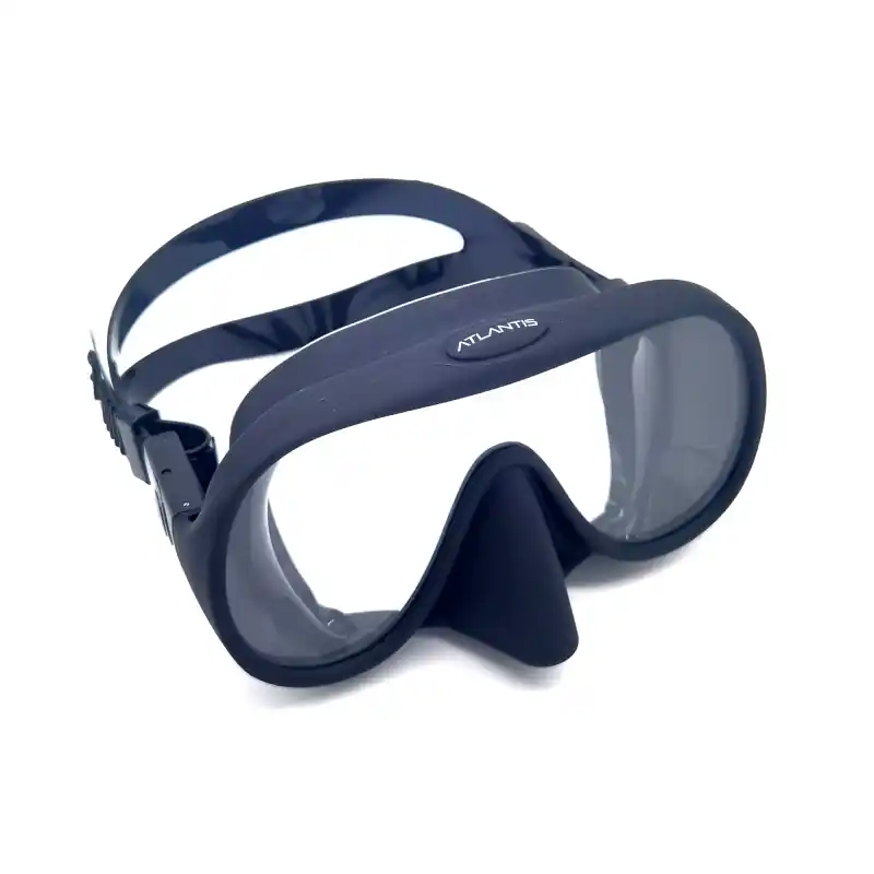 Neu Atlantis Single Glas Mask - Schwarz/Schwarz