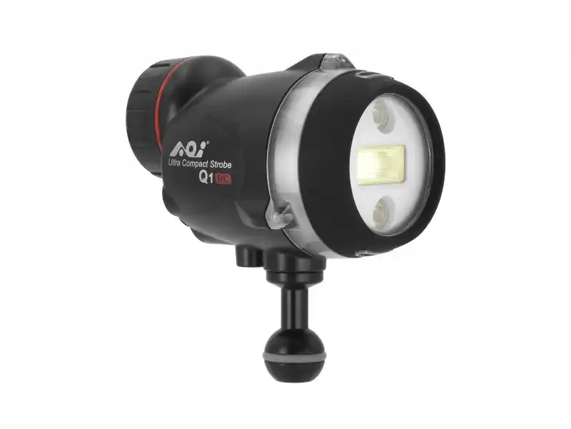 AOI Unterwasser Blitz Q1 Ultra Compact - RC Version kompatibel mit Olympus Top-Preis