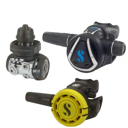 Heißes Angebot Scubapro - MK11 Evo DIN300 - C370 - R105 Octopus - Atemreglerset