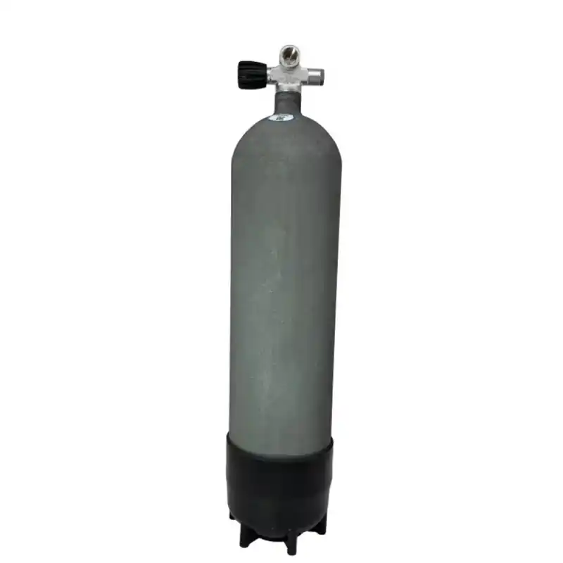 Polaris - Faber (leicht) - 12 Liter lang, 200 Bar, hot dipped - TG mit Ventil 12544-Links inkl. Fuß Rabatt