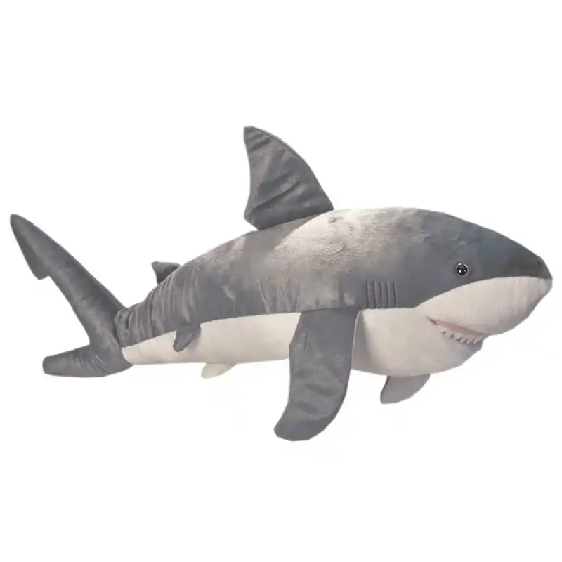 Beliebt Plüschtier von Wild Republic - Jumbo Weißer Hai - ca. 80cm