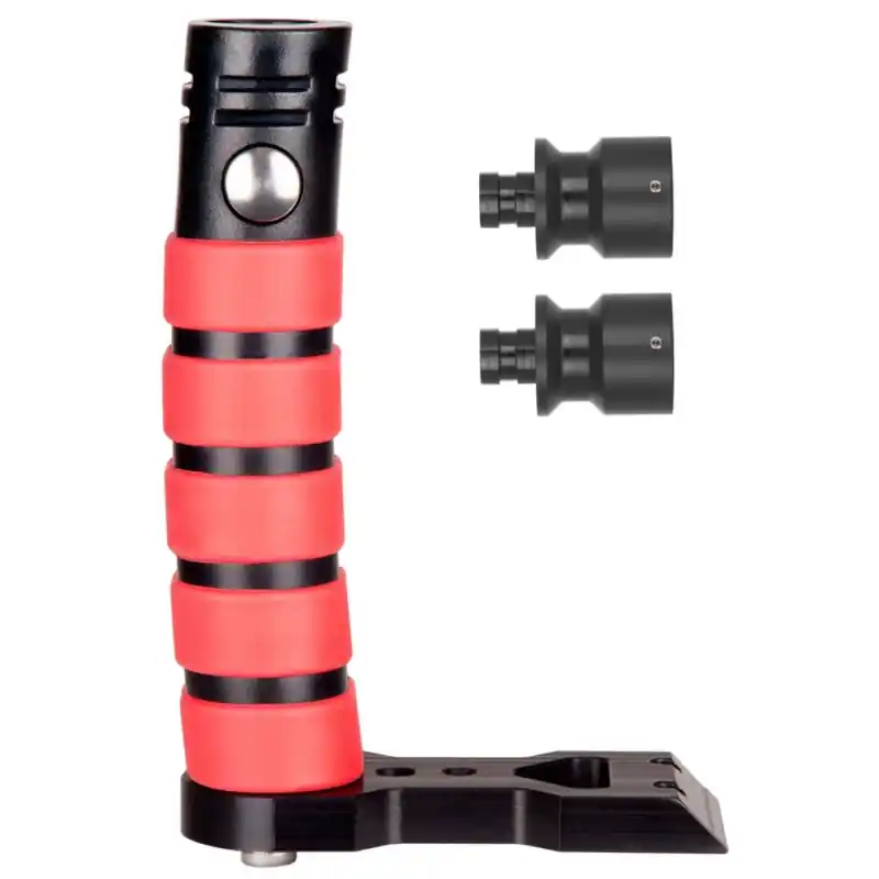 Ikelite - rechter Handgriff für Ikelite Schiene mit Trigger-Erweiterungen für DL-Gehäuse - Right Handle Must-Have
