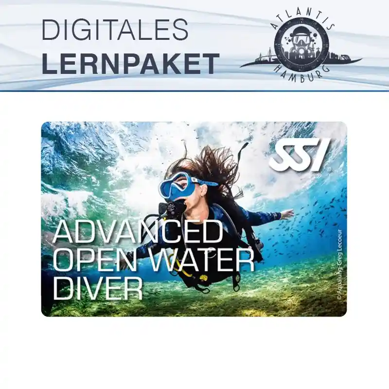 SSI - Advanced Open Water Diver Kit - Digitales Lernpaket Schneller Versand
