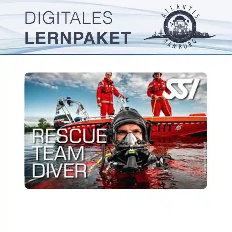 SSI - Rescue Team Diver Kit - Digitales Lernpaket Letzte Chance