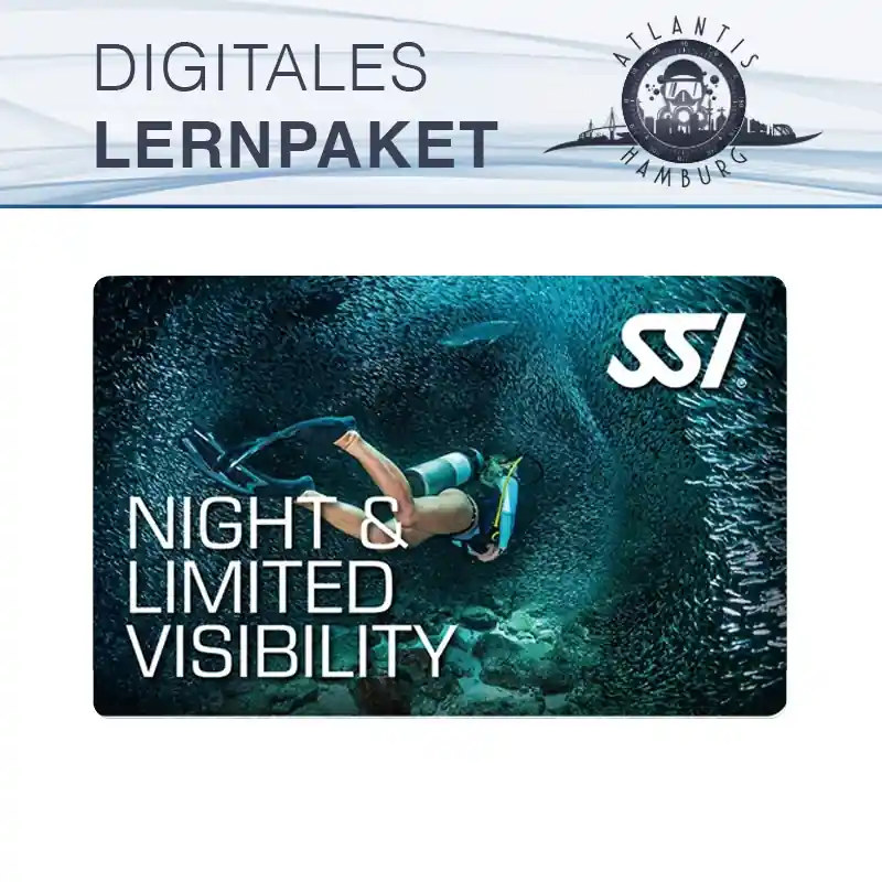 SSI - Night Diving and Limited Visibility - Digitales Lernpaket Neue Kollektion