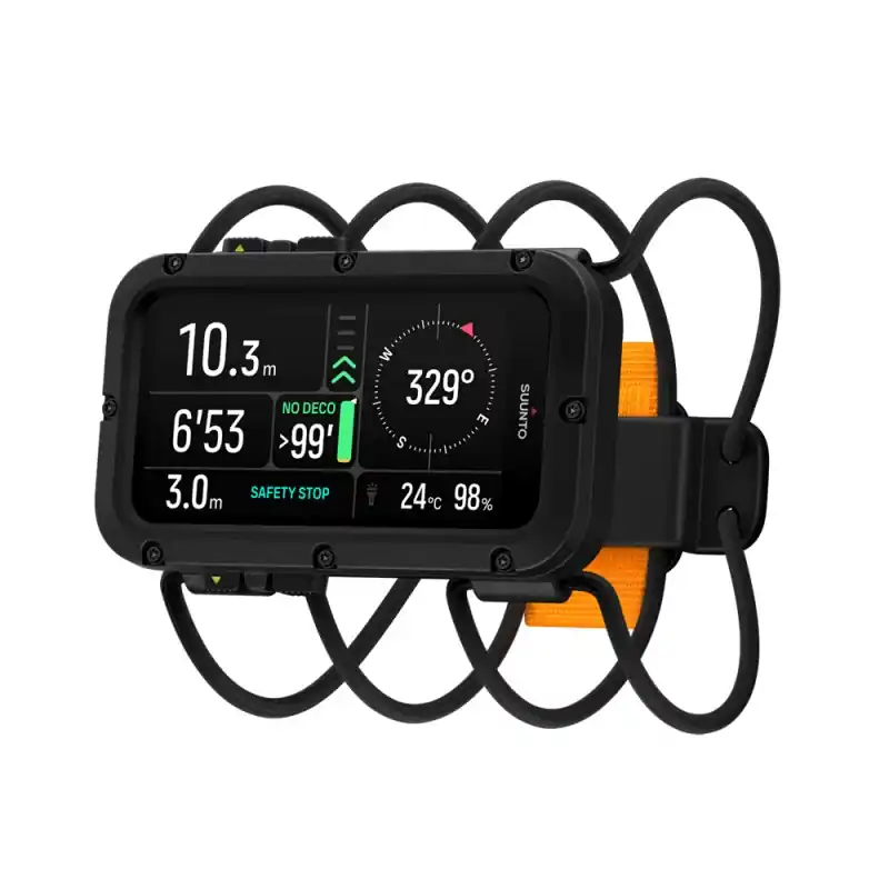 Suunto - Nautic - Tauchcomputer mit Bungee Cord Direktkauf
