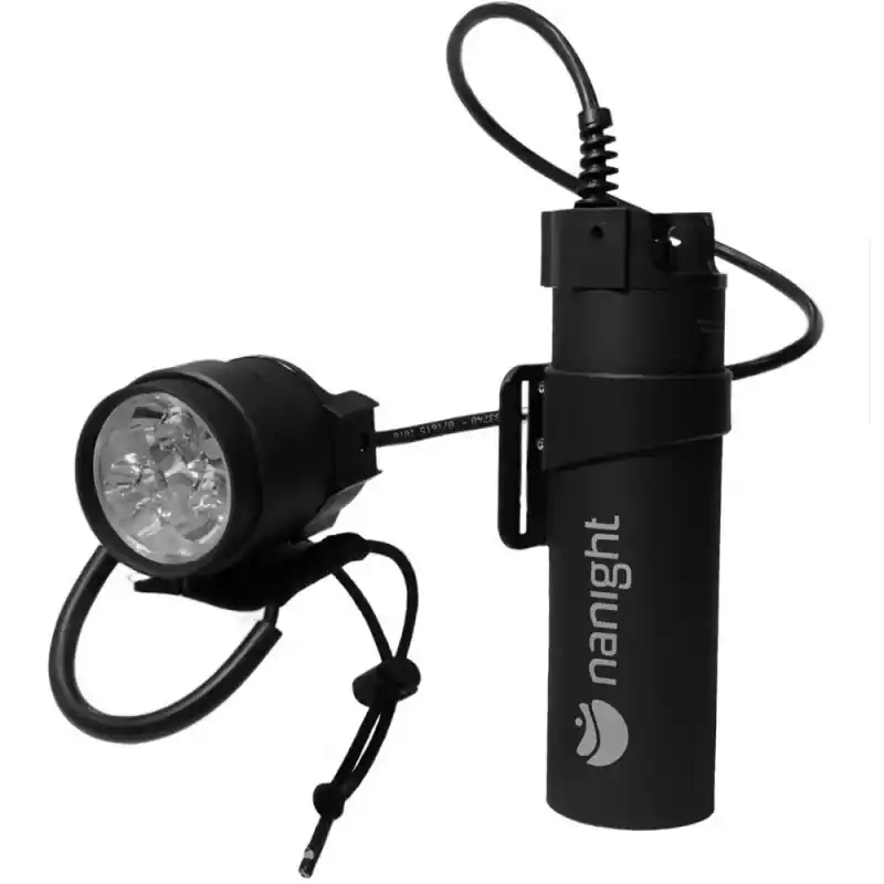 Nur Für Kurze Zeit Nanight - Sidemount Tauchlampe Tech 2 mit Ladeanschluss - 135cm Kabel