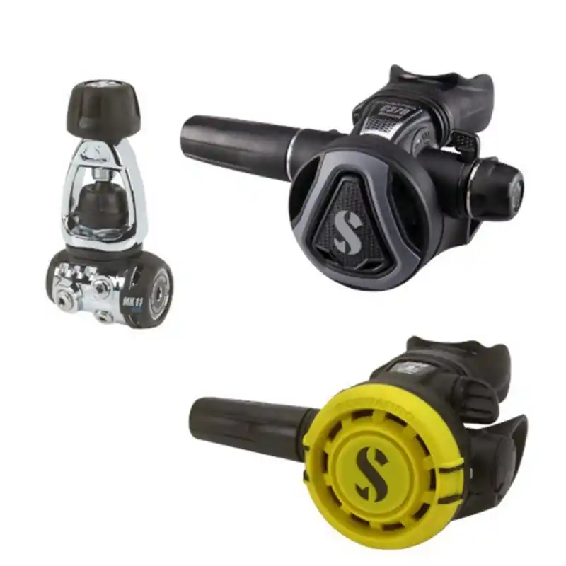 Schneller Versand Scubapro - MK11 Evo INT 232/C370/R105 Octopus - Atemregler-Set - Farbe Schwarz/Graphit