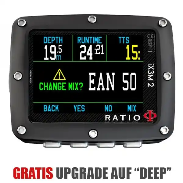 Ratio - iX3M 2 Pro - Tauchcomputer Aktuell