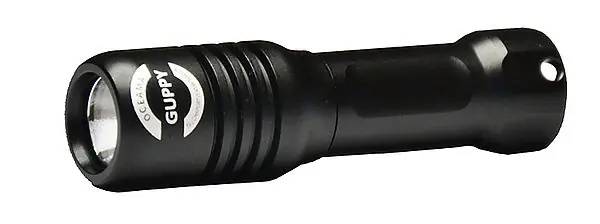 Guppy inkl. 14500 Li-Io Akku und Ladegerät - Oceama Tauchlampe Neue Kollektion