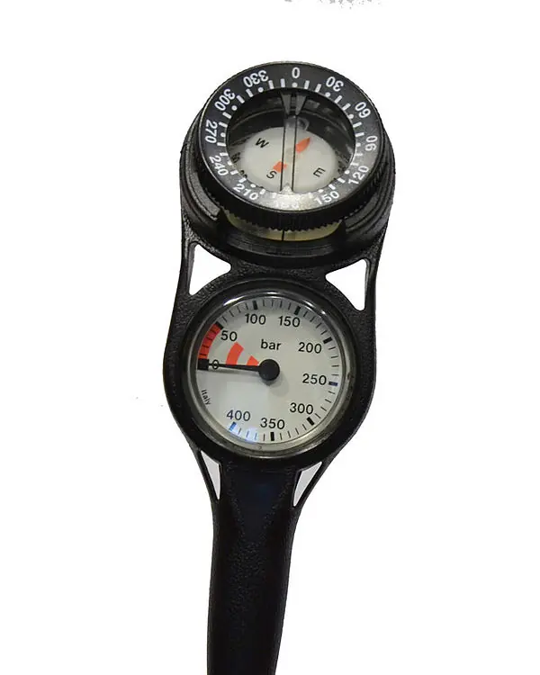 Zweierkonsole Slim Line Manometer & Kompass - Tauchsportvertretungen Top-Seller