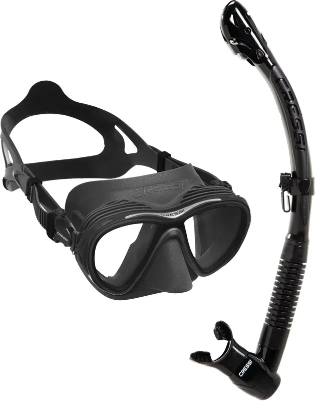 Meistverkauft Schnorchel-Set Cressi Quantum & Itaca Ultra Dry