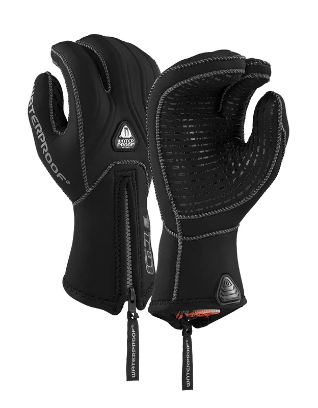 XL Neoprenhandschuhe G1 5MM 3-Finger Reißverschluss Waterproof Top-Preis