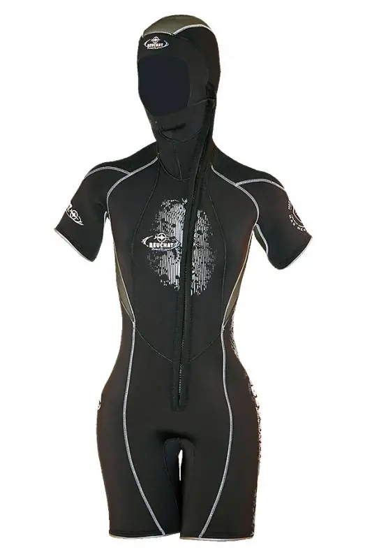 Super-Preis Eisweste mit Kopfhaube Beuchat Focea Comfort 4 Lady 5mm Größe XS - Restposten