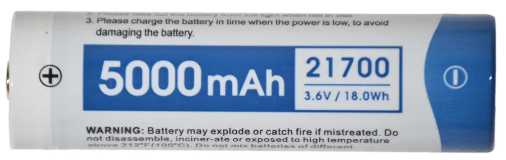 Sichere Zahlung Lithium-Ionen Ersatzakku 21700 ( Oceama Snake / Flash )