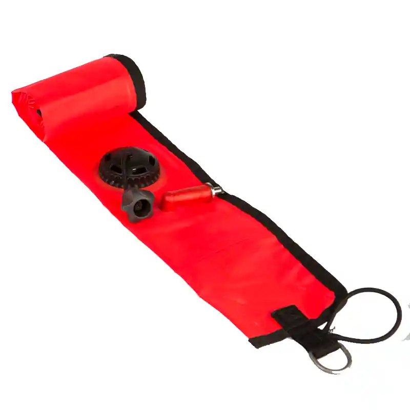 Tec Boje mit Ventil - 120cm x 12cm - Tauchsportvertretungen Preiswert