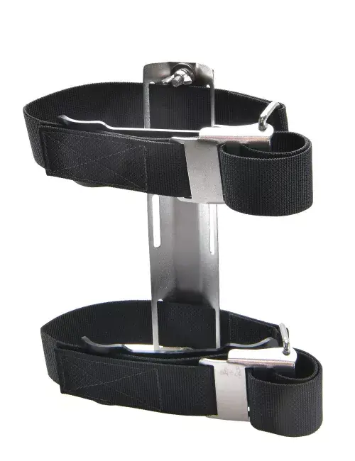 TDS Flaschengurt + Singletank Adapter Edelstahl Set Neue Ware