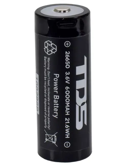 TDS Batterie Kave 26650 USB-C – USB-C-Akku Highlight