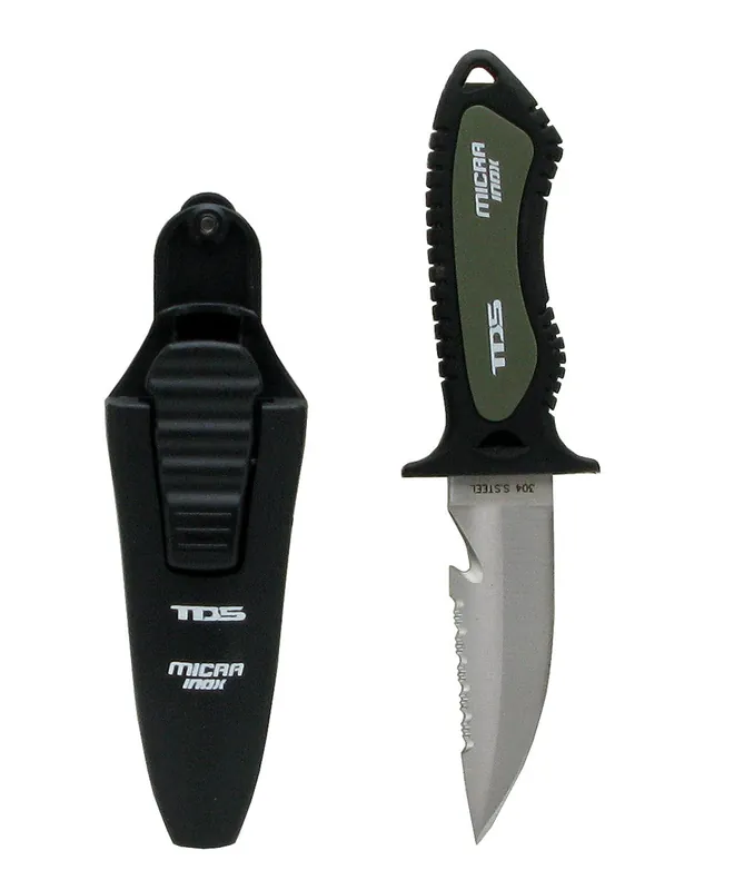 TDS Messer Micra Edelstahl – Kompaktes Tauchermesser Highlight