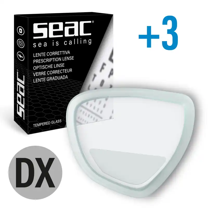 Seac optisches Glas rechts für Italia und Symbol Begrenztes Angebot