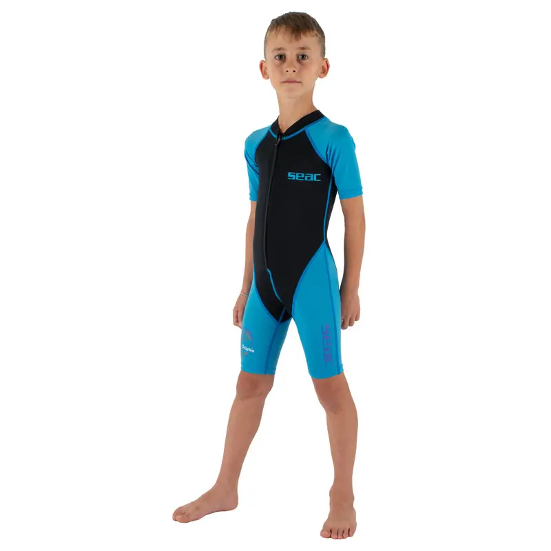 Seac Dolphin Kinder-Shorty 1,5 mm Blau/Schwarz Schnorcheln Schwimmen Letzte Chance